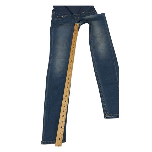 H&M‎ Mama Super Skinny High Rib Maternity Jeans  Size 4 - Picture 4 of 9